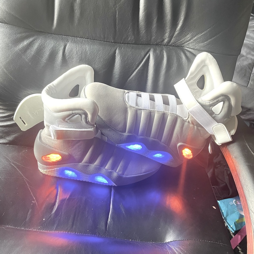Back To The Future Custom Shoes